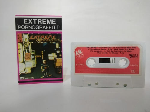 Extreme - Pornograffitti, Cassette