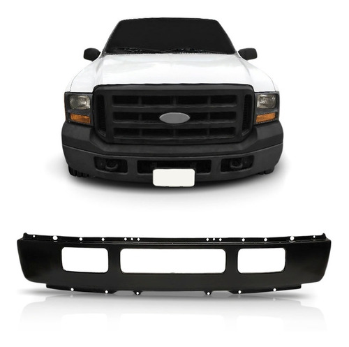 Parachoque Dianteiro F250 F350 2006 2007 2008 09 10 11 Preto