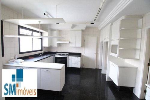 Imagem 4 de 15 de Apartamento Com 3 Dormitórios Para Alugar, 237 M² Por R$ 3.450/mês - Brooklin - São Paulo/sp - Ap3225