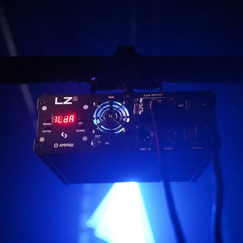 Laser Rgbw Potencia De 2w Auto Dmx Ilda Tecshow Lz2