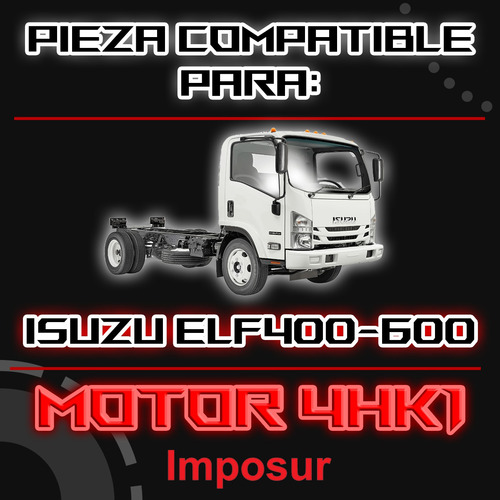 Engrane De Bomba De Inyección Isuzu Elf400-600 Motor 4hk1