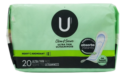 Kotex Security Ultra Delgada Almohadillas Largas 20 Cada Una