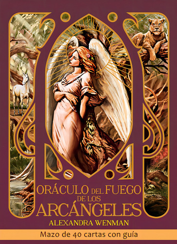 Oráculo del Fuego de los Arcángeles de Alexandra Wenman por Editorial Inner Traditions en Tapa Blanda 2025