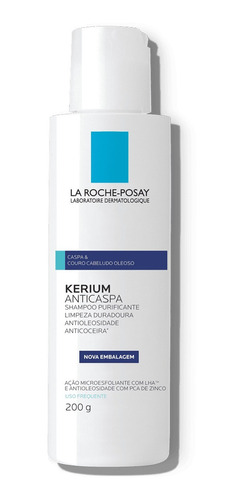 Kerium Shampoo-gel La Roche Posay - Shampoo Anticaspa 200ml