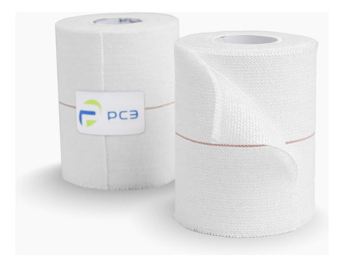 Venda Fisioplast - Simil Tensoplast - Cinta Deportiva - Pc3 Color Blanco