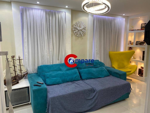 Apartamento Com 3 Dormitórios À Venda, 67 M² Por R$ 470.000,00 - Vila Augusta - Guarulhos/sp - Ap9082