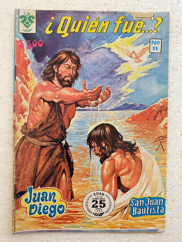 Comic Quien Fue ? #11 Juan Diego San Juan Bautista Vid 1981 (Usado)