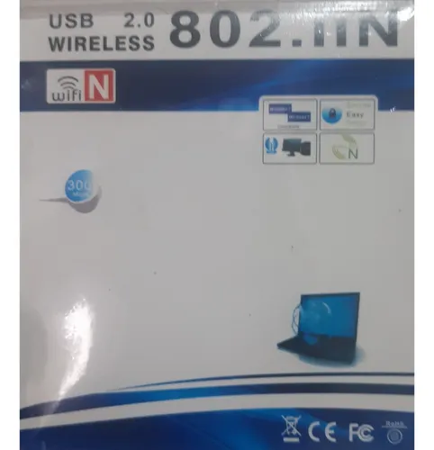 Adaptador Usb A Red Inalámbrico Wifi 11n, Interfaz Usb 2.0