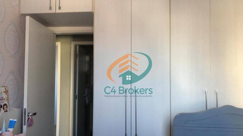 Apartamento Com 3 Dormitórios À Venda, 86 M² Por R$ 525.000,00 - Vila Rosália - Guarulhos/sp - Ap1876