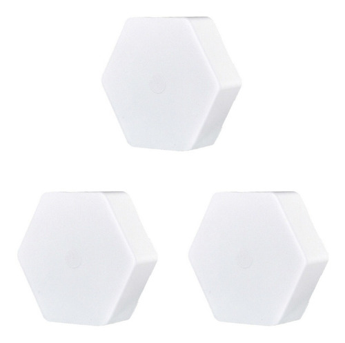 Set De 3 Luces Hexagonales Led Con Control / Hb Led