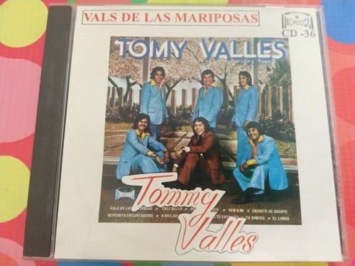 Tommy Valles Cd Vals De Las Mariposas Z