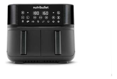 Freidora De Aire Air Fryer Nutribullet Twin Drawer 8 Litros