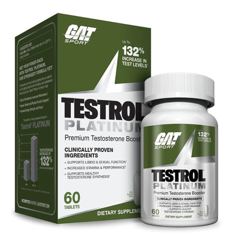 Precursor Gat Testrol Platinum 60 Tabletas L