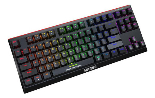 Teclado Mecánico Gaming Marvo Kg953 Tkl Rgb 60%