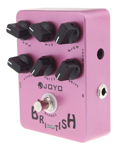 Pedal Joyo Jf-16 British Sound Emula Amplificadores Marshall