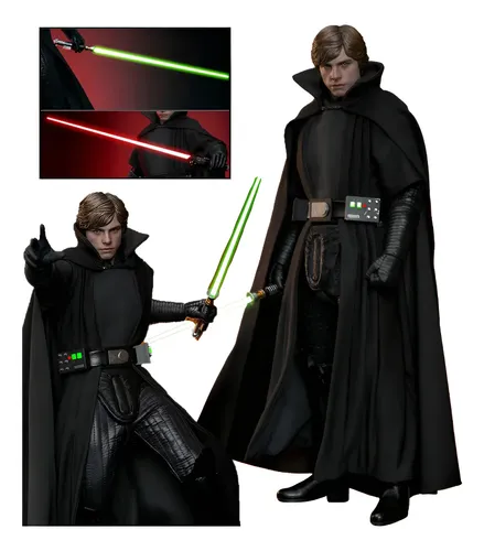 Boneco Star Wars Luke Skywalker Hot Toys Darth Vader Yoda