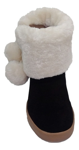 Bota Corta De Invierno Para Mujer Cómoda Peluche Cálidad 