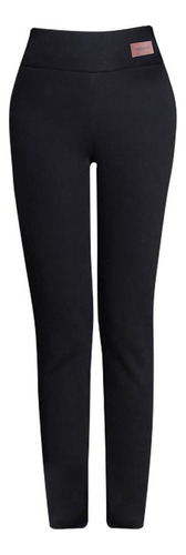 Pantalones Térmicos Forrados Legging Grueso Frío Invierno K