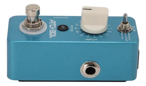 La Guitarra Con Pedal Pitch Shifter Cambia El Efecto De Reve