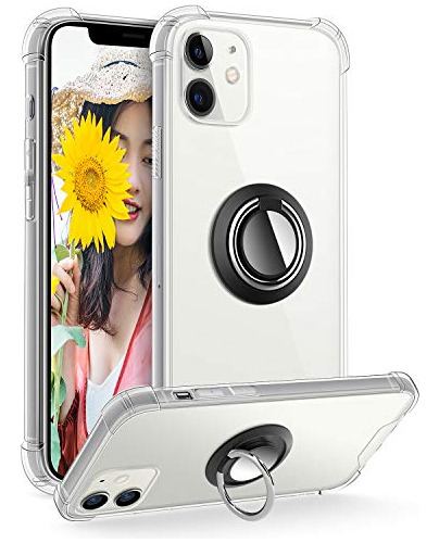 Compatible iPhone 12 Mini Case Clear 360 Rotación Del ...