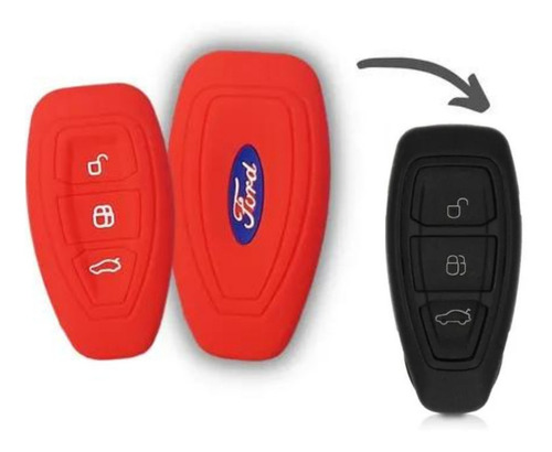 Funda De Silicona Llave Ford Fiesta Mondeo Kuga 