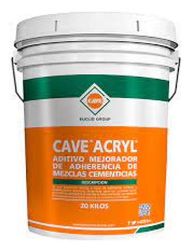 Cave Acryl - Aditivo Promotor De Adherencia. Tineta 20l