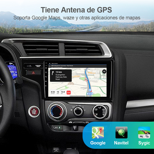 Estéreo 2gb Android 13 Para Honda Fit 2015-2019 Gps Wifi Ips