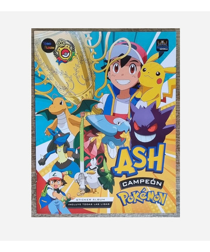 Álbum Ash Campeon Pokemon