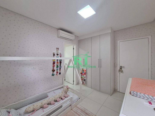 Imagem 16 de 25 de Apartamento Moderno, Varanda Gourmet, 3 Dormitórios, 3 Vagas, Área De Lazer, Pitangueiras, Guarujá/sp - Ap5568