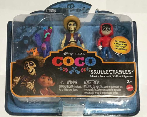 Figuras - Película Coco - Skullectables - Disney Pixar