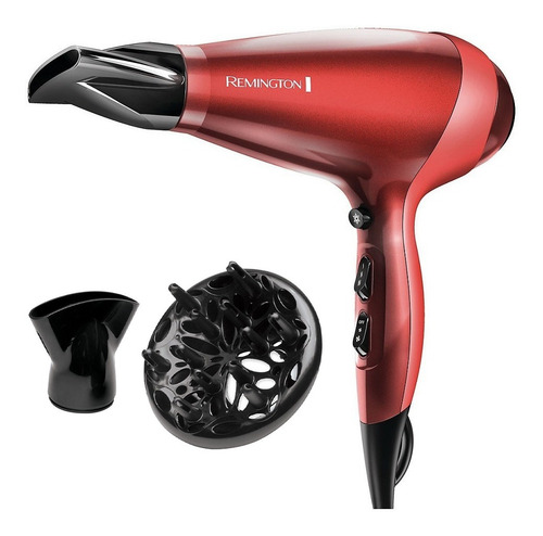 Secador de pelo Remington Silk AC9096 rojo 220V - 240V