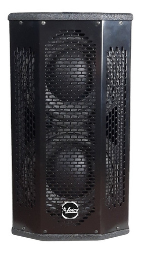 Sistema Amplificado Leacs Systempack Biamplificado 700 Wrms Cor Preto 110v/220v