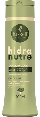 Condicionador Hidranutre 2 Em 1 Vegano Todo Tipo De Cabelo P