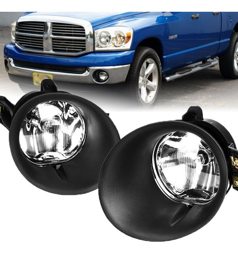 Dodge Ram 2002 - 2008 Par De Faros Antiniebla 