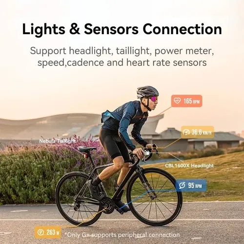 Gps Ciclocomputador Xoss G3+ Lançamento 2025 Velocimetro
