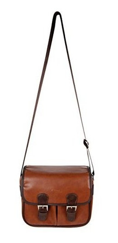 Imagen 4 de 4 de Bolsa Transporte Sintetica Marron Para Polaroid Now Plus