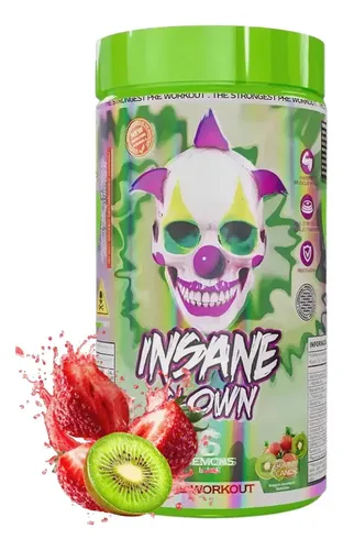 Demons Lab Suplemento Alimentar Aminoácidos em Pó Insane Clown 35...
