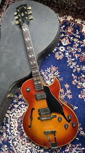 Gibson Es 175 Sunburst 1970 Vintage Toda Original | MercadoLivre