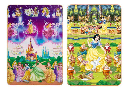 Tapete Recreio Disney 2 Princesas 1,20x1,80