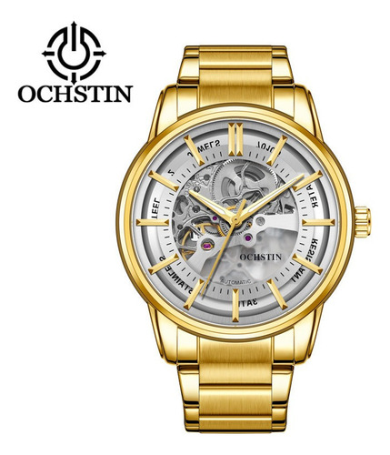 Ochstin Hombres Business Skeleton Relojes Mecánicos