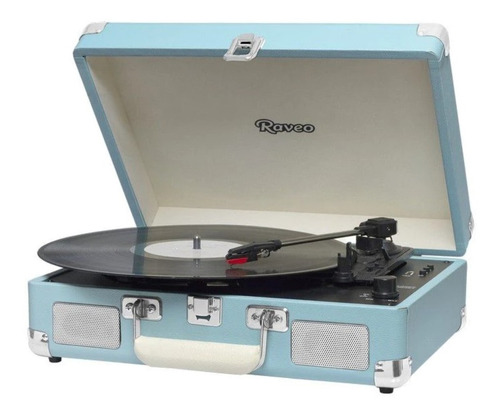 Imagem 1 de 6 de Toca Discos Sonetto Gravação Bluetooth Light Blue