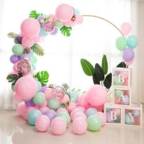 Comprar Arco Globos Cumpleaños Decorativo Fiesta Boda Baby Showers Color Rosa Ballons