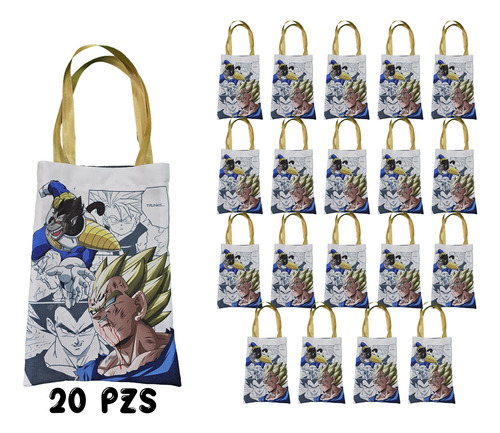 50 Dulceros Majin Vegeta Anime Fiesta Infantil Dragon Ball