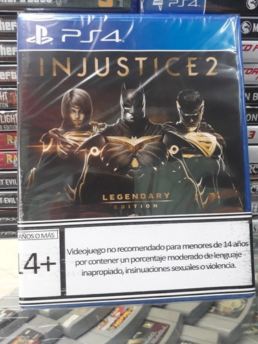  Injustice 2 Legendary Edition Ps4 Nuevo Sellado Fisico