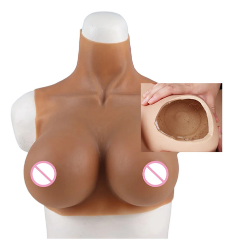 No611 -tetas Falsas De Silicona En Forma De Senos Falsos
