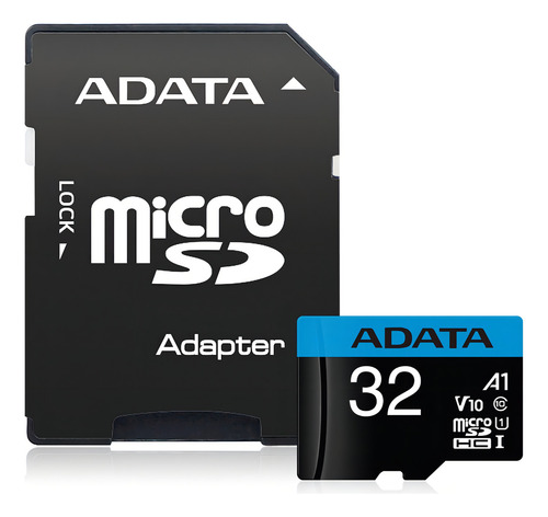 Tarjeta de memoria Adata AUSDH32GUICL10A1-RA1 Premier con adaptador SD 32GB
