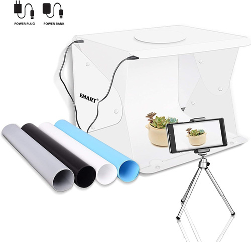 Imagen 1 de 8 de Emart - Caja De Luz Portatil Para Fotografia (14.0 X 16.0 In