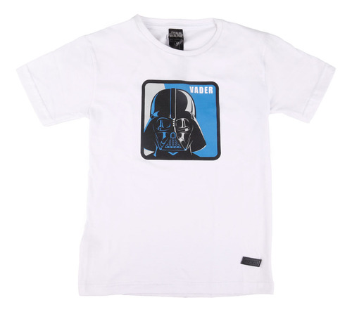 Remera Kids Sw V2022 Vad2 Blanco In Store