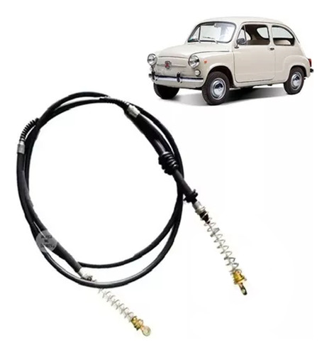 Cable De Freno De Mano Fiat 600 Todos Los Modelos 