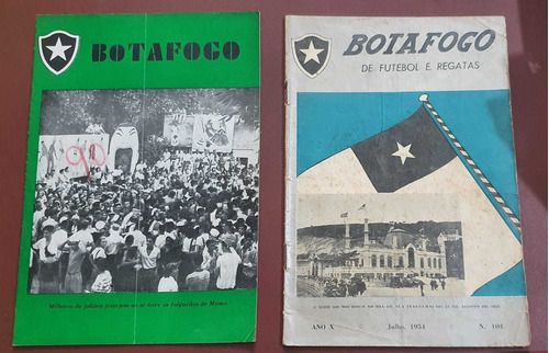 Boletim Botafogo 1950 E 1954 